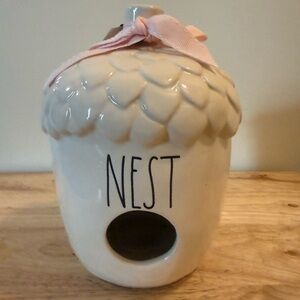 Rae Dunn Nest Acorn Birdhouse